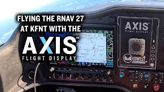 Garmin AXIS Instrument Approaches [1/3] - KFNT RNAV 27 In a Sling TSi.