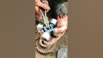 This Young man is Expert in Repairing Truck Joint Cross Shaft. #shorts