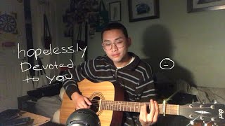 hopelessly devoted to you - grease chords