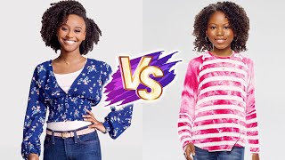 Riele Downs VS Dana Heath (Danger Force) Natural Transformation  2023 | From 0 To Now