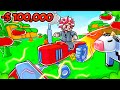 Spending $100,000 To Become BEST FARMER in ROBLOX