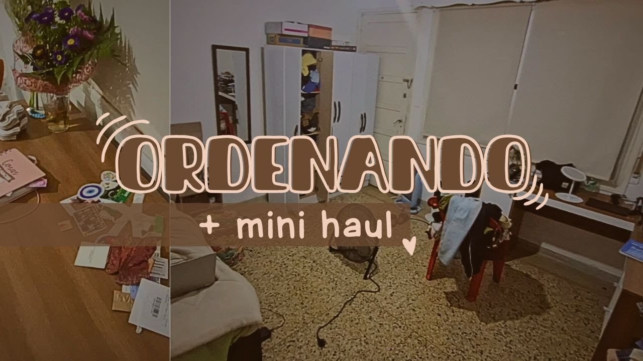 ORDENANDO MI CUARTO + MINI HAUL