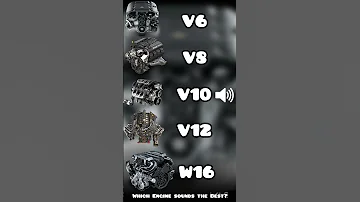 Which Engine Sounds The Best Shorts V6 V8 V10 V12 W16 Engine 