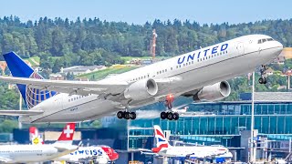 EPIC CLOSE UP TAKEOFFS and LANDINGS at ZURICH | Zurich Airport Plane Spotting [ZRH/LSZH]