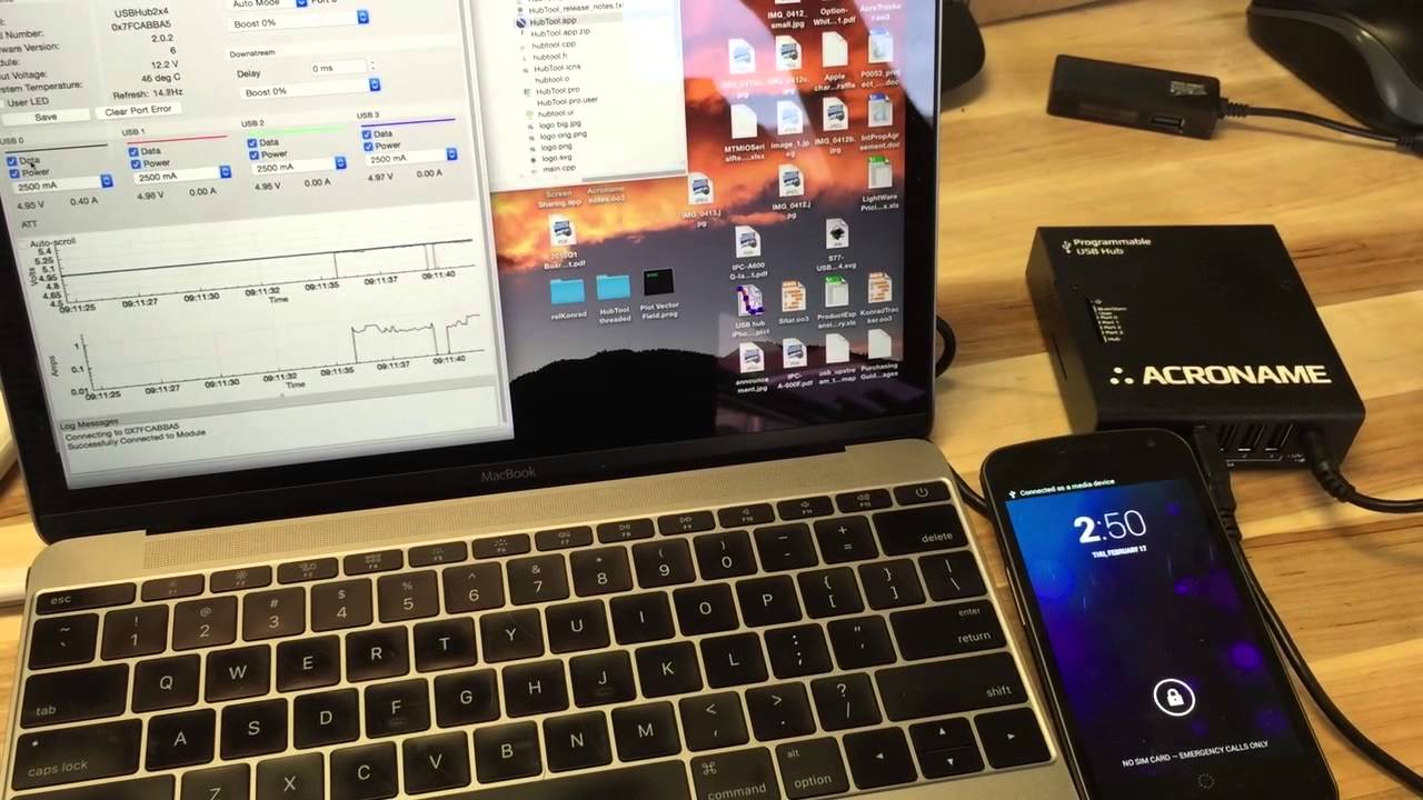 USBHub2x4 Android Demo