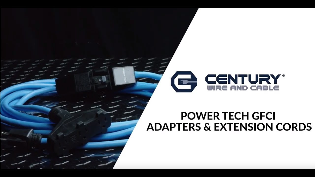 Power Tech GFCI Adaptors & Extension Cords - YouTube