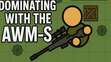 Using the ONE SHOT SNIPER in Survev.io