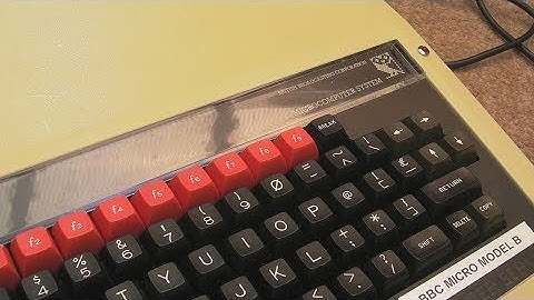 Acorn BBC Micro Model B Multiple Repairs Part 2 (Case, Missing Colour, EPROM Games, LED, Audio Out)