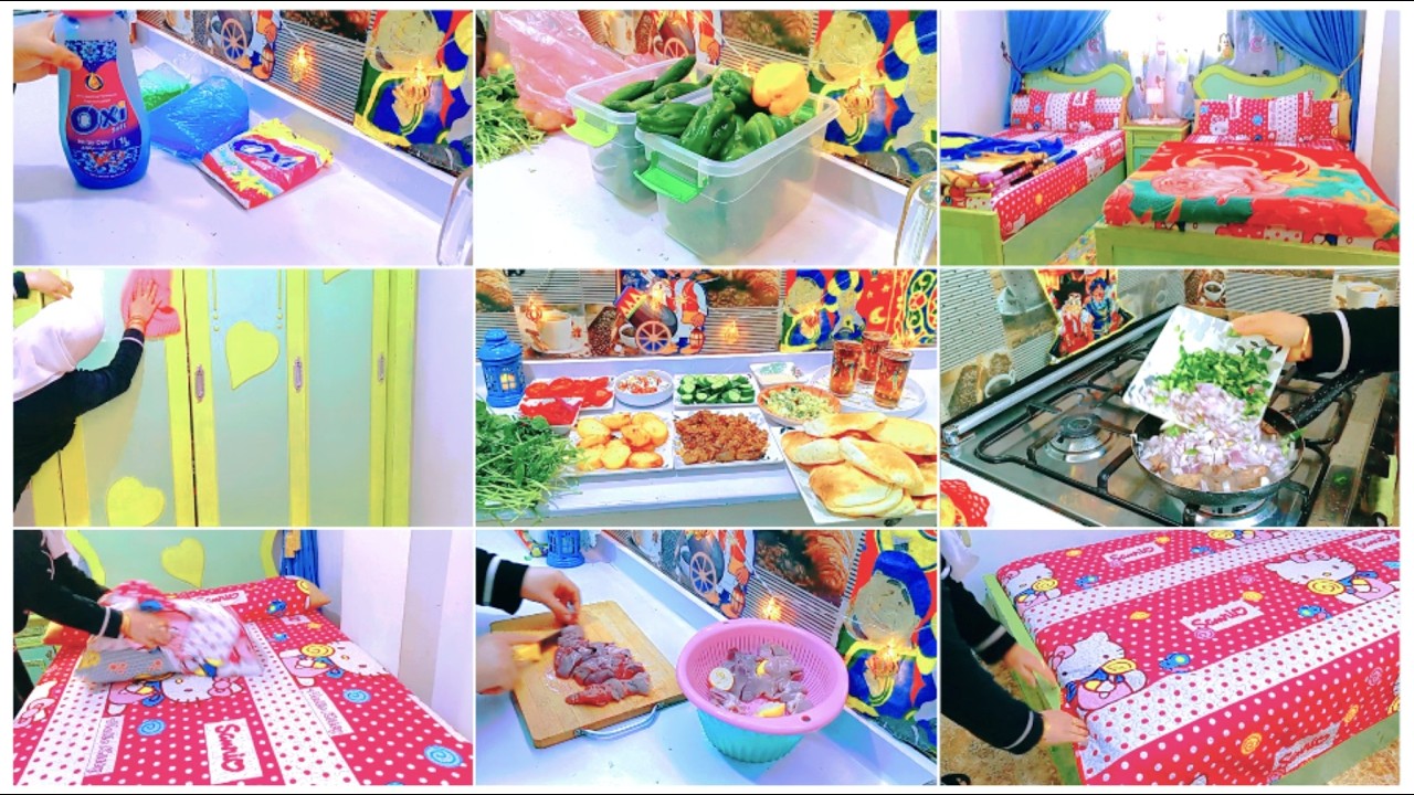 روتين رمضانى مميز🌜مع صوت المطر 🌧️واحلى لمه اجمل أجواء دافئه في البيت☔⛈️راحه نفسيه مش طبيعيه 💃