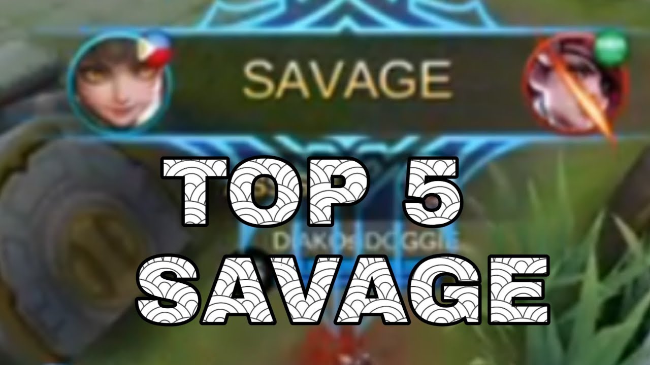 Top 5 SAVAGE YouTube