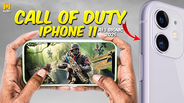 Playing Call of Duty Mobile On iPhone 11 In 2025 | Does It Still Run Well?🤷‍♂️🤔 | Apple A13 Bionic