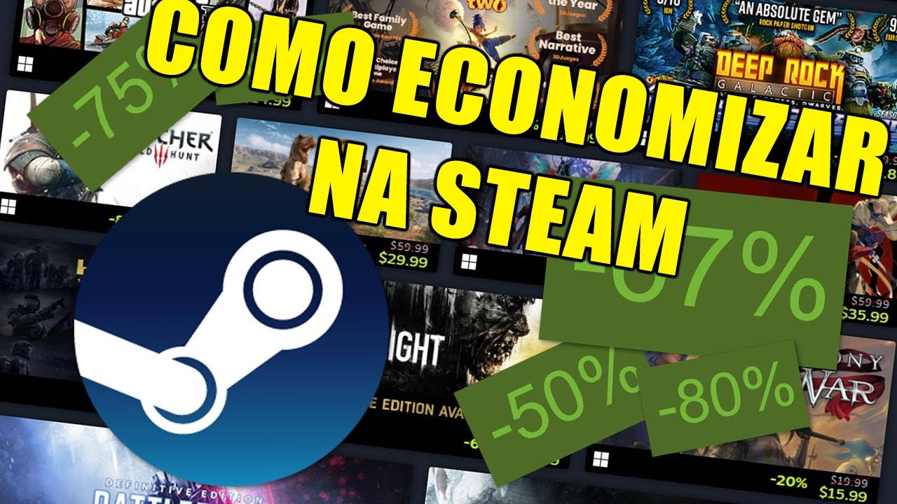 COMO ECONOMIZAR DINHEIRO AO COMPRAR JOGOS NA STEAM