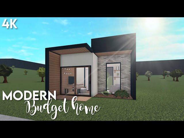 HOW TO MAKE MODERN HOME IN BLOXBURG 5K - No gamepass 