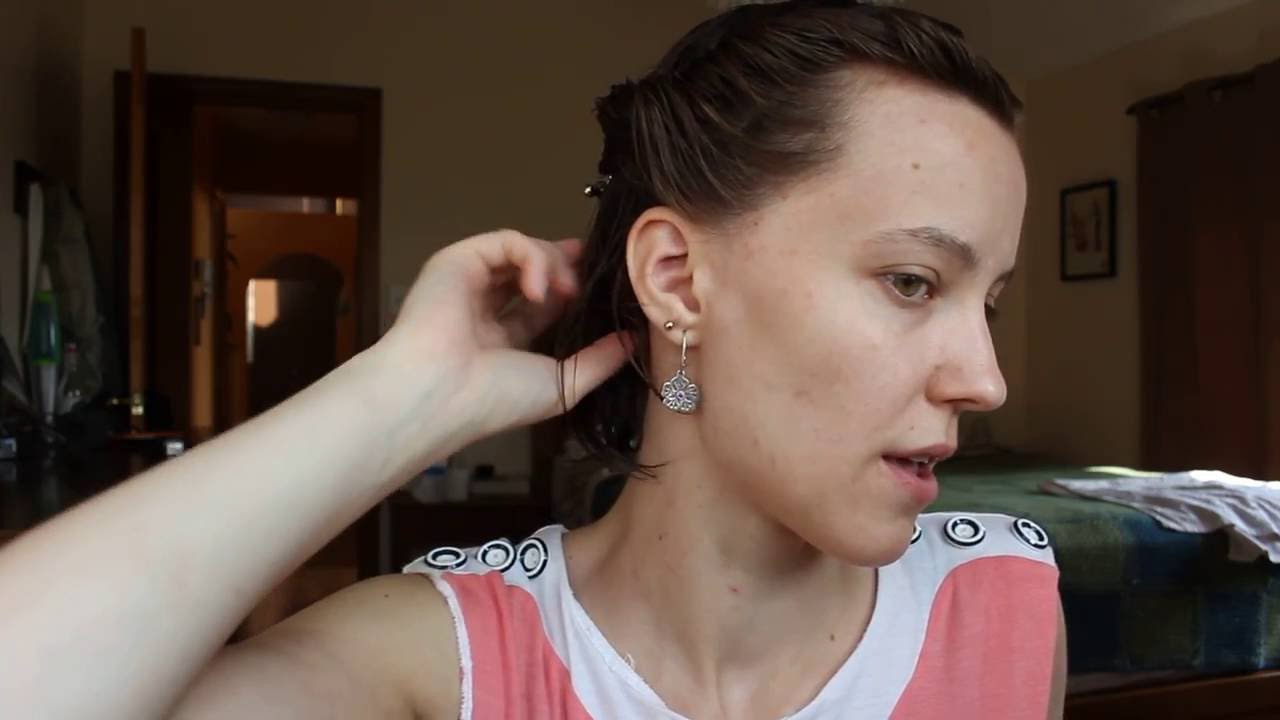 Easy Vintage Inspired Hair Style For Short Hair Youtube