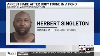 VIDEO: Coroner identifies body found in Mount Pleasant pond