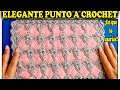 Elegante punto a crochet para mantas, tapetes, colchas, chalecos, bufandas, "Todo en crochet"