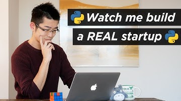 Watch me build a real startup with Python and JavaScript | Web Development | Build A Startup #1