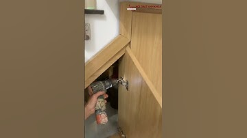 [LẮP ĐẶT] Tủ Gầm Cầu Thang Gỗ Công Nghiệp Màu Vàng Vân Gỗ #noithat #tucauthang #thietkenoithat