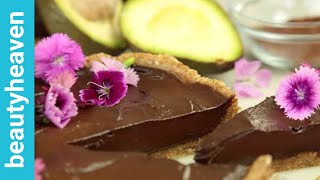 Raw Chocolate Avocado Tart Recipe