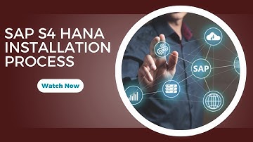 SAP S4HANA installation process in Laptop | SAP Courses in Pune