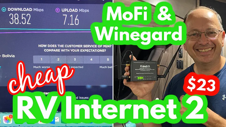 FAST CHEAP RV INTERNET 2.0 |  MoFi + Winegard Air 360+ | Grand Design Solitude 380 FL-R