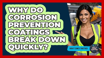 Why Do Corrosion Prevention Coatings Break Down Quickly? - How It Comes Together