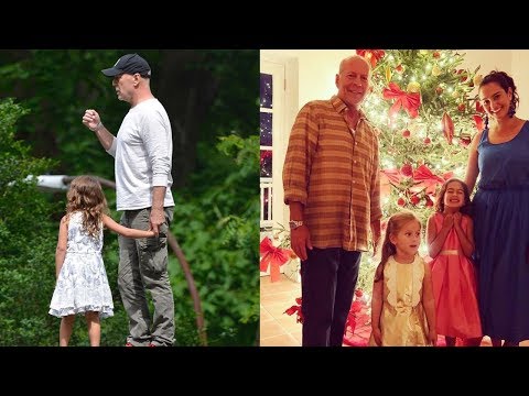 Vidéo: Bruce Willis Accueille Sa Petite Fille Evelyn Penn