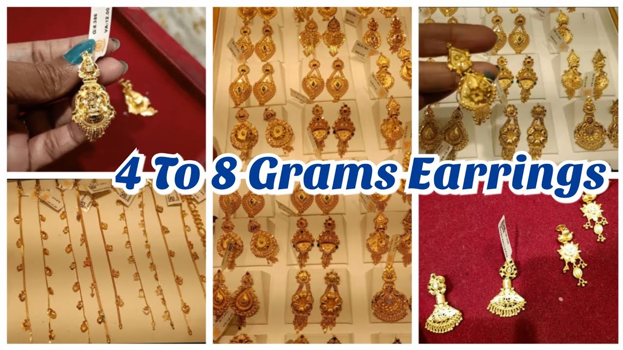Copper Plated Stud Gold Earrings, 5-8 G at Rs 39000/gram in Mumbai | ID:  21786062197