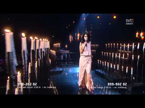 2. Maria BenHajji - I Mina Drömmar (Melodifestivalen 2012 Deltävling 3) 720p HD