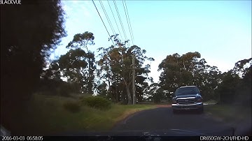 Early Morning Wake Up Call Captured on Blackvue 650 Dash Cam