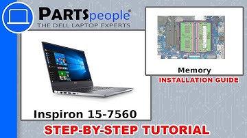 Dell Inspiron 15-7560 (P61F001) Memory How-To Video Tutorial