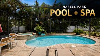 Naples Park Pool Home Near Vanderbilt Beach 4 Bedrooms