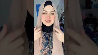 لفات الطرح الشيفون سهله وسريعه??لفات حجابshortvideo beauty shorts hijab fashion