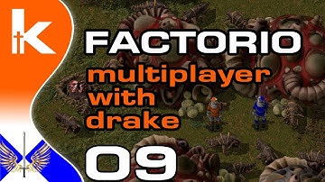 Factorio 0.16 Multiplayer | Belts and Biters with Drake | Ep 9