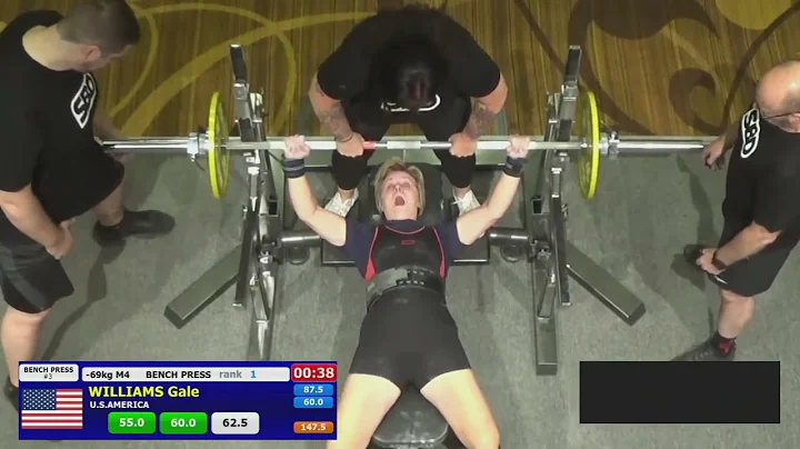 Gale Williams at 2022 IPF World Masters Championsh...