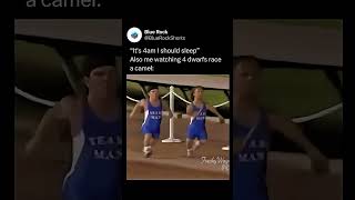 When Humans Race a Camel