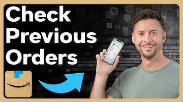 How To Check Previous Orders On Amazon