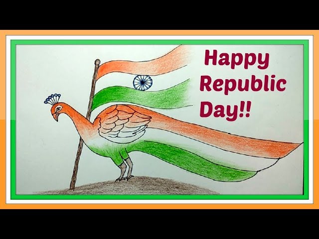 India-map-drawing-art | Republic day, Republic day india, Coloring pages