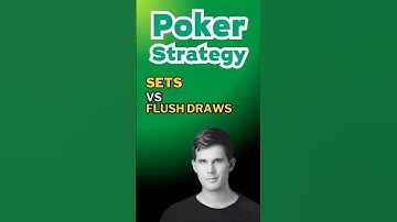 Poker Strategy: Sets vs Flush Draw
