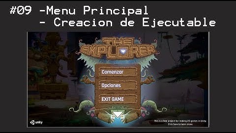 MENU PRINCIPAL, Construir Ejecutable Unity 2021