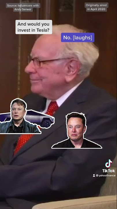Warren Buffett on Elon Musk & Tesla