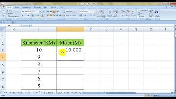 Rumus Convert Mengubah Satuan Kilometer Ke Meter
