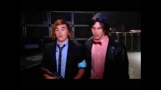 X Factor Australia 2010 -  Luke and Joel speak in unison and harmony