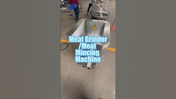 Meat Grinder / Meat Mincing Machine | Efficient Equipment for Slaughter Line & Food Processing