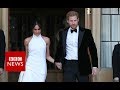 Royal wedding: Harry and Meghan head to private party - BBC News