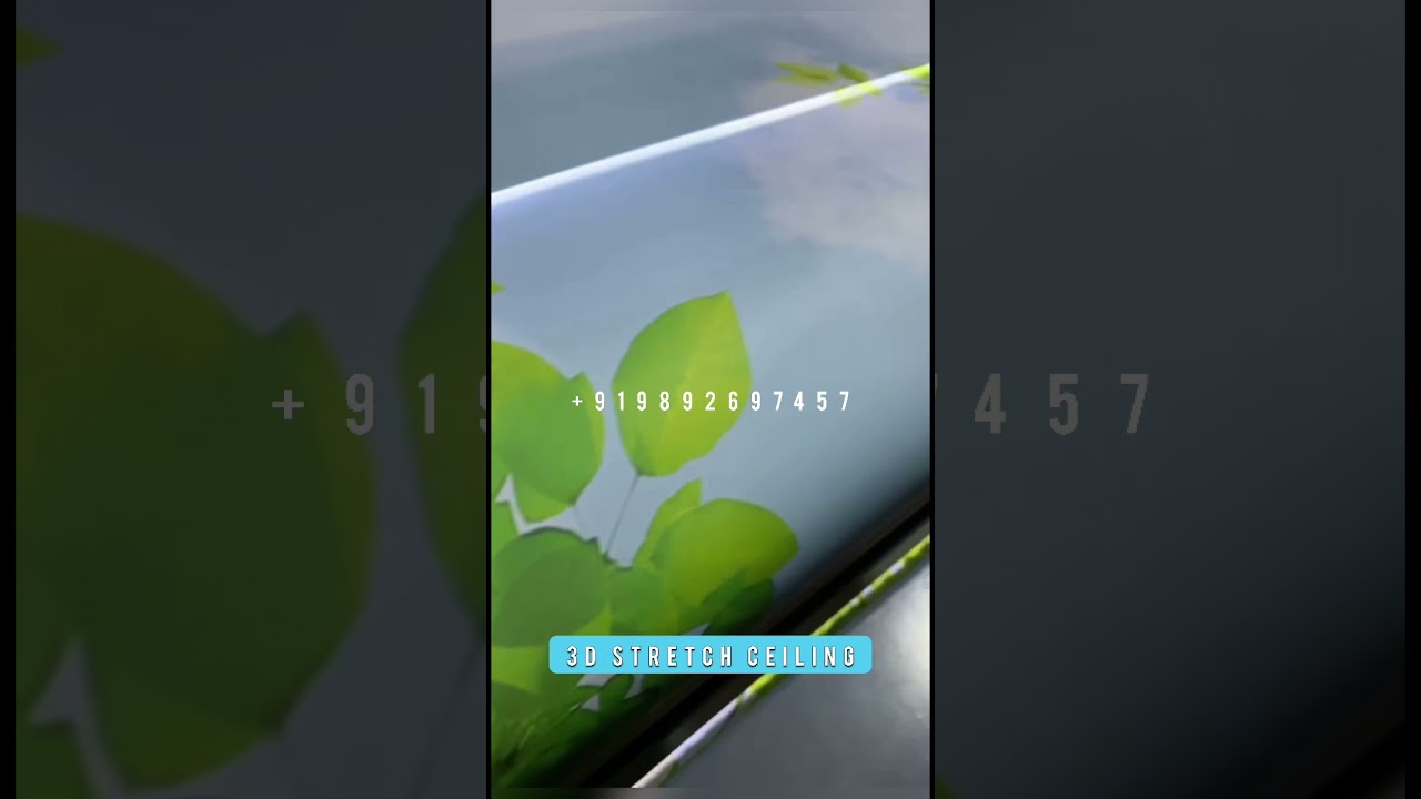 3D Stretch ceiling cost | 3d ceiling design with light | 3d ceiling | 3d ultra design  