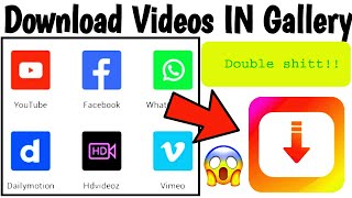 NEW 2020 AMAZING VIDEO AND PHOTO DOWNLOADER FOR ALL SOCIAL APP DIRECT IN GALLERY screenshot 1