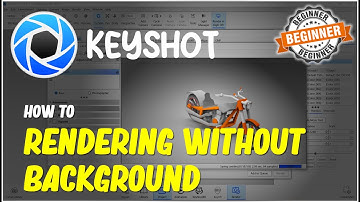 Keyshot How To Rendering Without Background