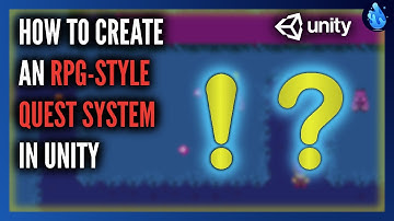 How create a Quest System in Unity | RPG Style | Including Data Persistence