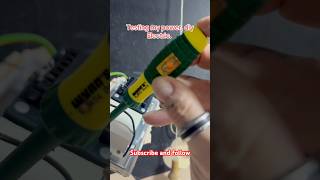 Testing if I have power for my LED mirror. And can I do my whole bathroom for under £1000? #diy #fyp